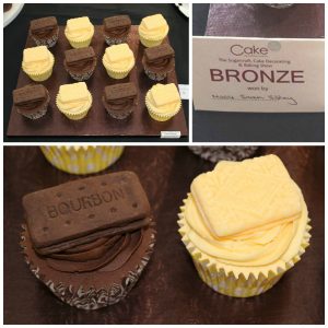 bronze cupcakes
